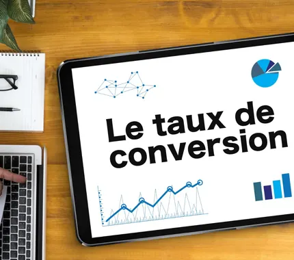 taux de conversion